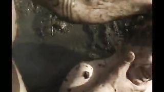 Dirty sex in all positions by two muddy passionate amateurs