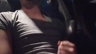 In PUBLIC and jacking off, then eating my cum¡ Belovedpsycho 