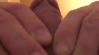 Nice Closeup of me Jerking off my Uncut Cock & Slowly Releasing my Cumshot to Intensify the Orgasm. Jetsfan1983 - BussyHunter.com