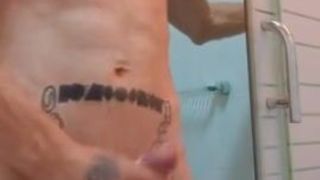 Strong orgasm before shower KyleBern - Gay Porno Video 2